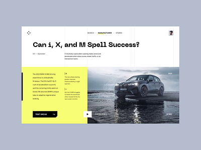 history car clean design layout minimal simple ui voit xandovoit