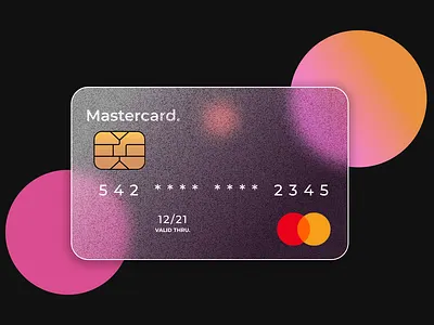 GLASS CARD fig figma