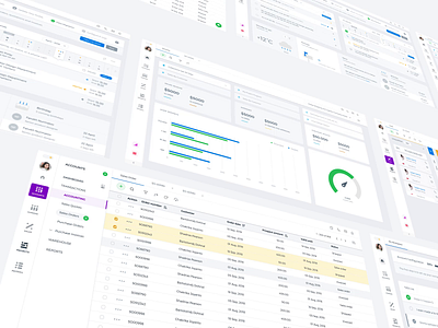 ERP system — Animation aif animation app clean crm dashboard design erp interface iu design mobile mobile app motion ui ux