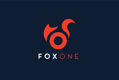 Foxone logo creativity graphics design illustrator art logo design moderndesign