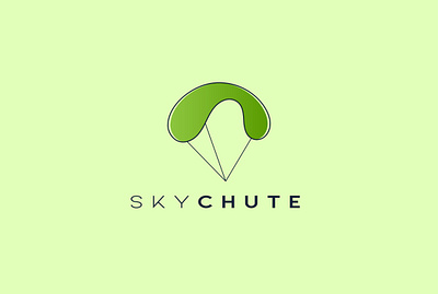 Skychute Logo branding creativity moderndesign