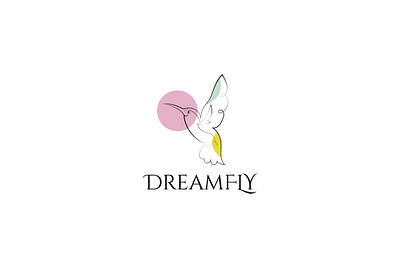 Dreamfly Logo creativedesign illustrator art moderndesign