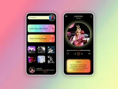 Knowledge is Power - Music Player Concept app appdesign challenge competition dailyui design graphic design illustration music musicplayer musicplayerui rebound reboundshot songapp ui