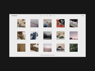 W. Magazine Website | Library animation design promotion typography ui ux video web website