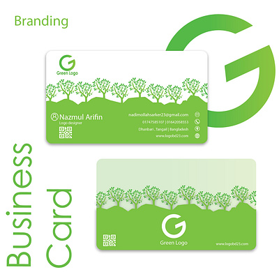 Business Card arifin branding graphic design logo