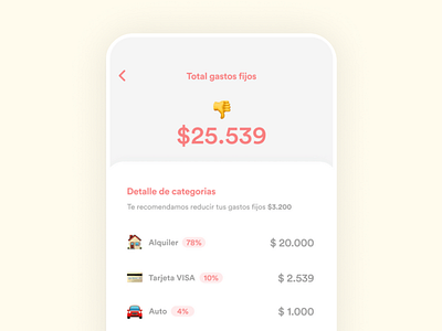 Felicity expenses module app ui