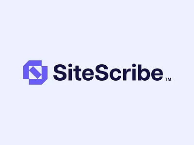 SiteScribe™️ brand branding code coding design developer development icon logo logodesign minimal s logo smart logo visual