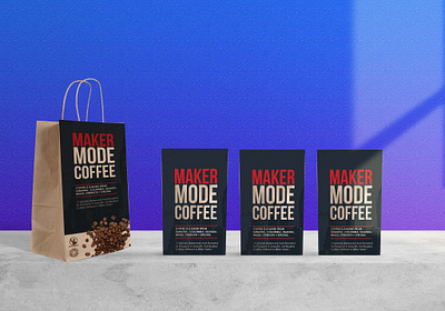 New Coffee Packaging Mockup branding coffee cravings drink london maker mockup new packaging real sweet