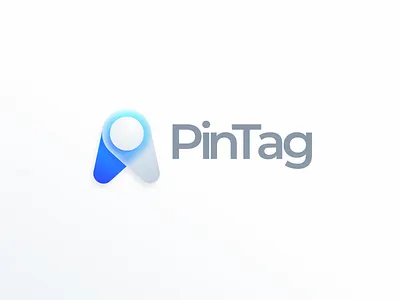 pintag logo brand branding colorful design glass morphism identity illustration logo simple ui vector