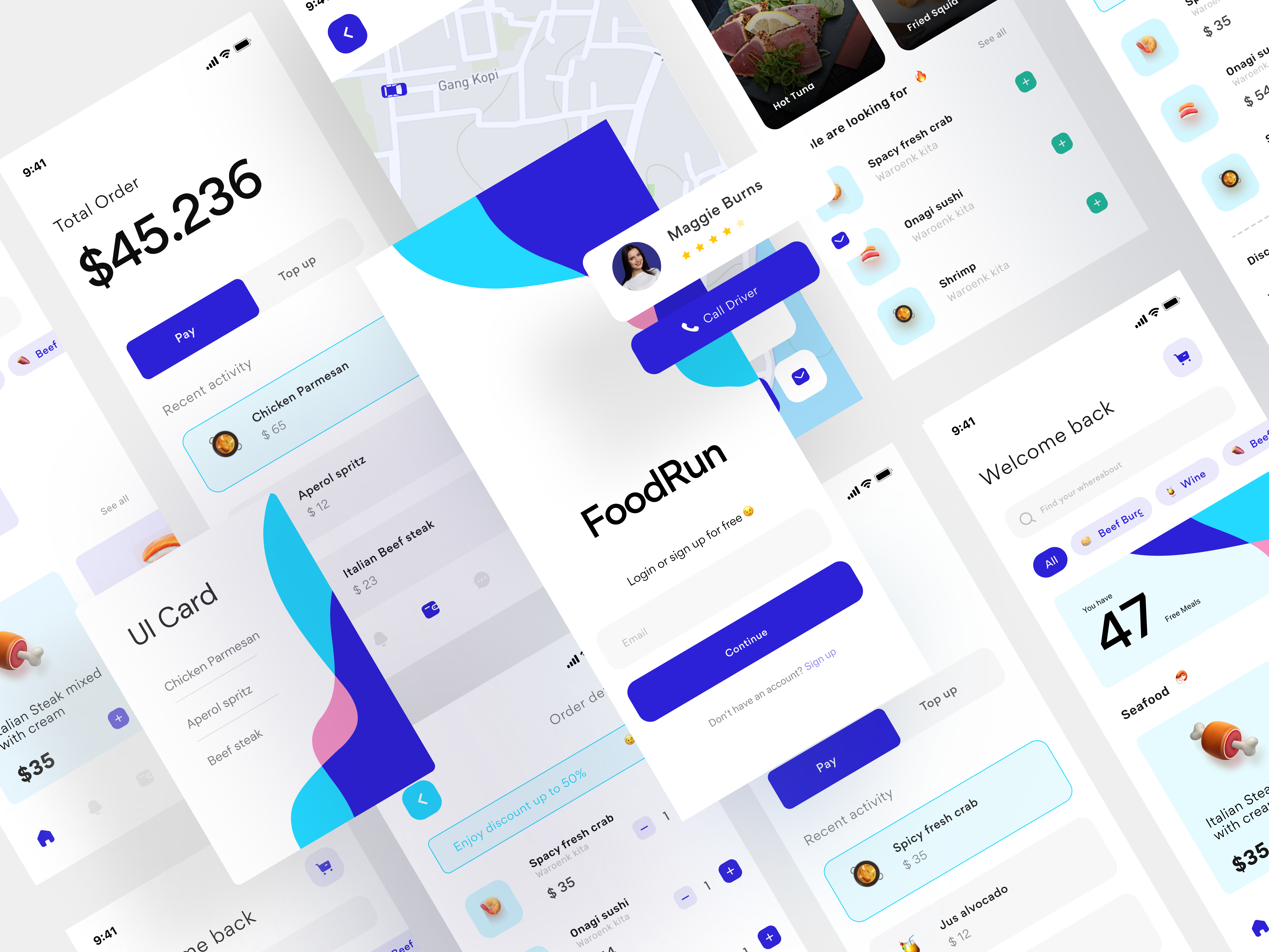 Example of Mobile App Design UI UX