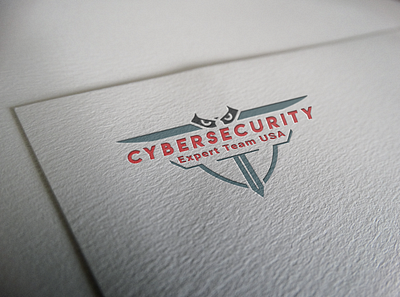 Cyber security logo branding design icon logo