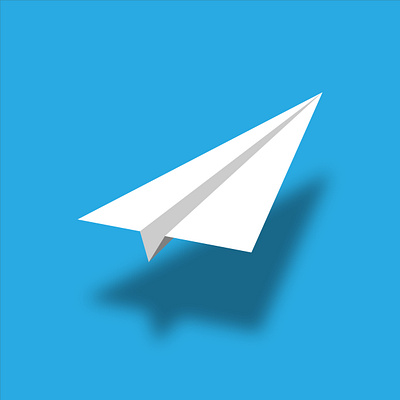 Paper Plane adobe illustrator airplane illustration paperplane