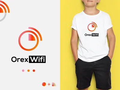Orex Wifi Brand animation best wifi logo branding design graphic design icon identity illustration logo minimal orex top wifi design typography vector