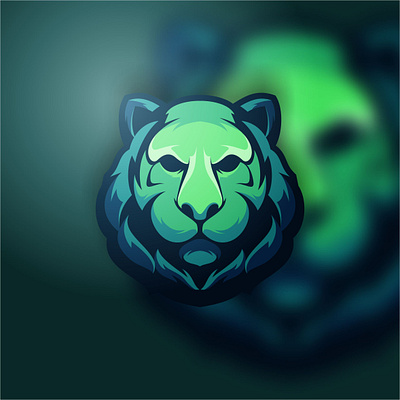 TIGER branding design esport icon illustration logo vector