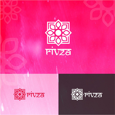 Rivza logo design attractive business clothing creative ethnic fashion graphic design logo