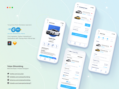 Car Rental & Store Mobile App app car app design guidelines design system figma flight app mobile app redesign rental app sketch ui design ui kit