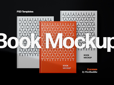 Download: Book Mockup Scenes product
