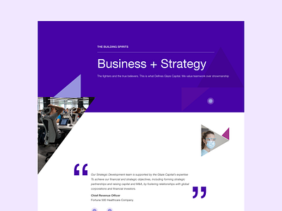 Website UI Layout - 2nd Fold branding clean minimalist ui website website design