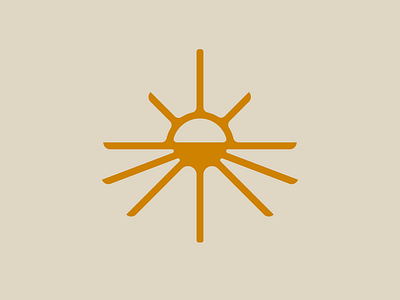 Sunrise mark branding design farm farming gold illustration logo logo graveyard new day sun sunrise vector