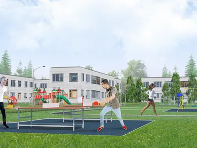 Renovation of town enviroment, Bor 3d