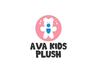 Ava Kids Plush branding design icon illustration illustrator logo logodesign vector