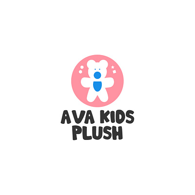 Ava Kids Plush branding design icon illustration illustrator logo logodesign vector