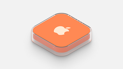 Mac mini — Concept 1/3 3d computer concept design product
