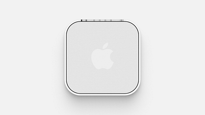Mac mini — Concept 3/3 3d computer concept design product
