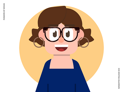 Kristina Halvorson avatar character content content strategy illustration kristina halvorson pioneers of design