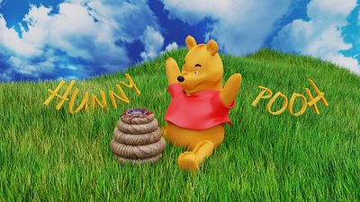 POOH blender3d blendercycles