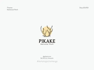 National Park- Daily Logo Challenge: Day 20 branding colours design icon illustration letter logo logo national park park logo retro logo typography vector vintage vintage logo vintage park