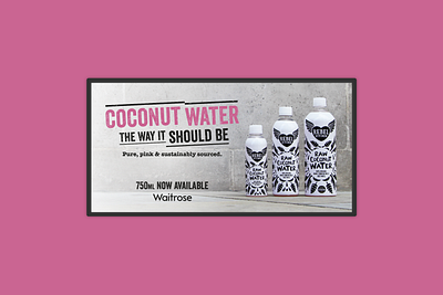 Rebel Kitchen adobe illustrator adobe photoshop advertising advertising campaign art direction billboard coconut design digital drink graphic design healthy outdoor photo editing photo retouching typography vegan water