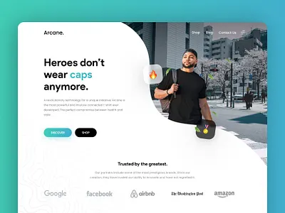 Smart Clothes Concept Website animation branding concept design interface logo redesign scroll animations typography ui ux