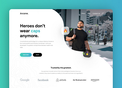 Smart Clothes Concept Website animation branding concept design interface logo redesign scroll animations typography ui ux