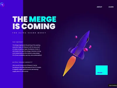 The Merge of Ethereum branding code design eth ethereum themerge