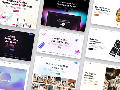 How to design a landing page to improve conversions 🆙 app design figma landing page templates ui ui kit web web design website