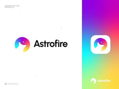 Space Earth Universe Logo - Modern Colorful Gradient Logo abstract branding colorful creative ecommerce identity logo logo design logo designer logodesign logomark logotype modern logo modern space logo orbit planet logo popular logo star vector web3