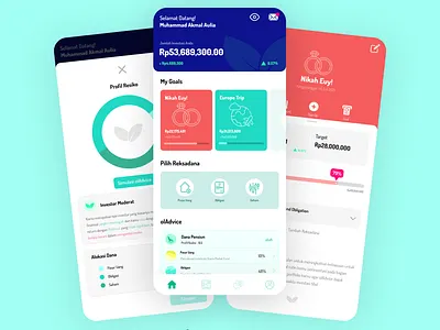ólinvest (mutualfunds app) animation branding graphic design