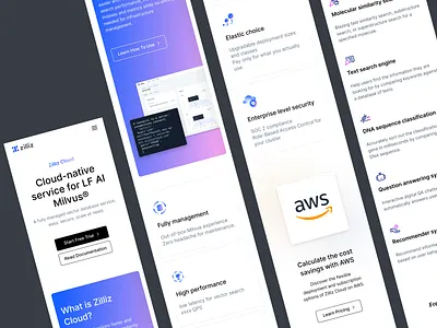 page mobile responsive ui website