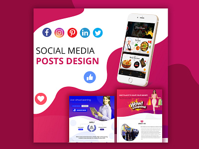 Facebook post design graphic design logo