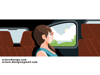 @Uber Comfort ads banner branding campaign character design diversity equal graphic header illustration illustrator spot uber ui ux vector woman