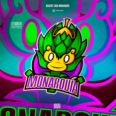 Artichoke Mascot logo artichoke branding design esports gaming identity illustration logo logotype mascot masctologo ui vector