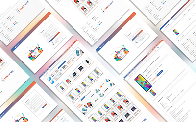 Tamstore bootstrap 4 css 3 html 5 market place ui design ui ux web app web design