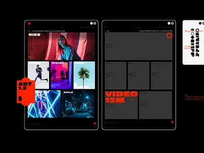 HELADO™ Digital Agency Branding agency black branding concept conceptual creative design digital logo orange platform smart