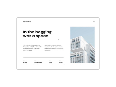 About Project Website Page concept design ui ux web web design website