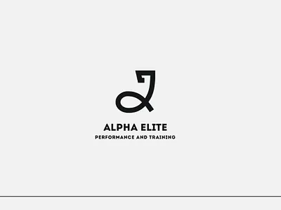 Alpha Elite alpha athlete branding elite graphic design gym logo train