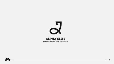 Alpha Elite alpha athlete branding elite graphic design gym logo train