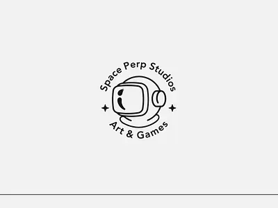 Space Perp Studios art branding game graphic design logo space studio