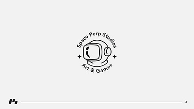 Space Perp Studios art branding game graphic design logo space studio