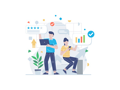 Startup Business illustration brainstorming business collaboration company concept development ideas leadership meeting team teamwork work